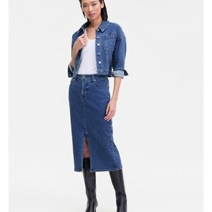 Jean skirt new no tags